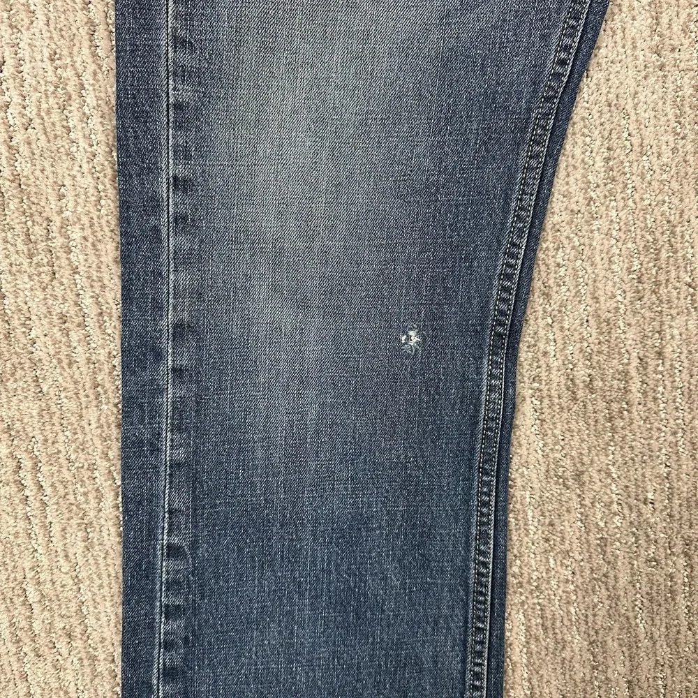 Levi's 527 Slim Bootcut Jeans Mens 34x34 Blue‎ Denim Low Rise Western Workwear